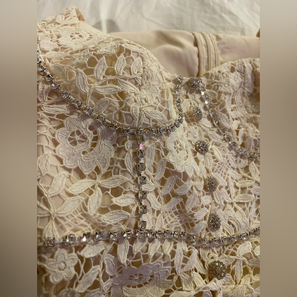 Self portrait lace and crystal midi dress - Picture 7 of 11
